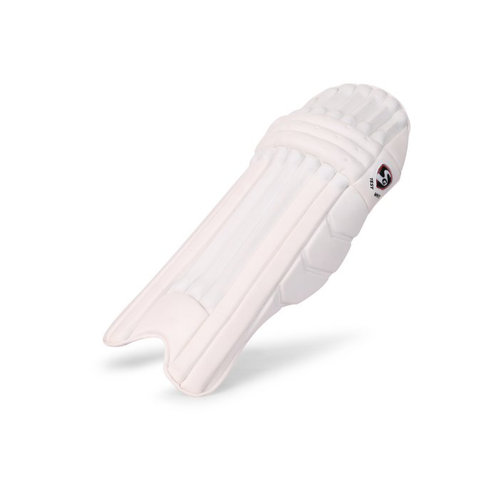 SG BATTING PADS-TEST WHITE JUNIOR