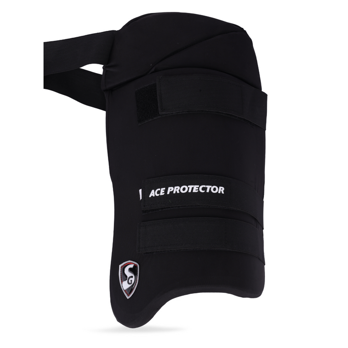 SG THIGH PAD-COMBO ACE PRO BLK YOUTH