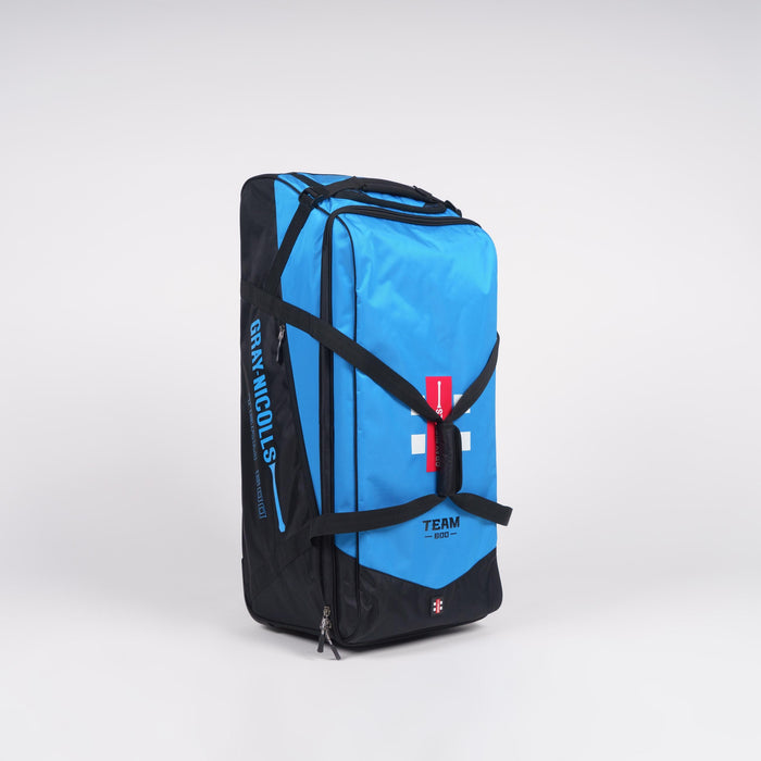 BAG TEAM 600 WHEELIE BLK/CYAN