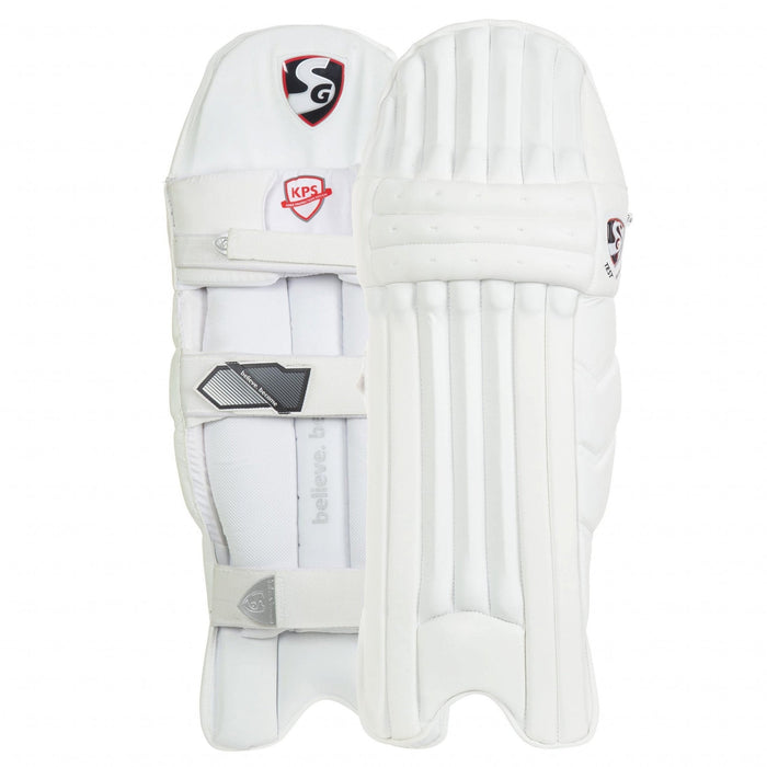 SG BATTING PADS-TEST WHITE YOUTH