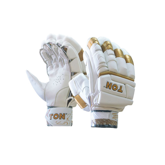 Ton Gold Edition Cricket Batting Gloves