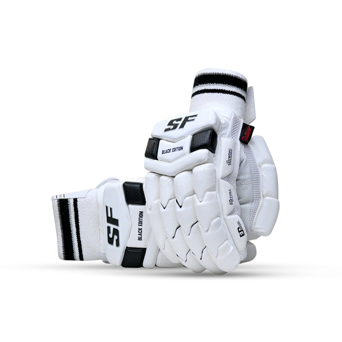 SF  BATTING GLOVES-BLACK EDITION JUNIOR