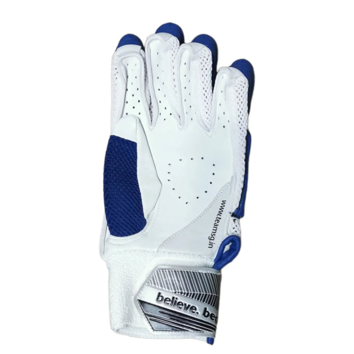 SG Test Blue Cricket Batting Gloves