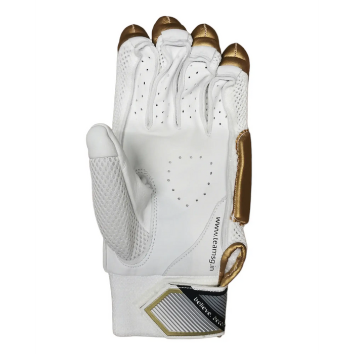 SG Test Gold Cricket Batting Gloves