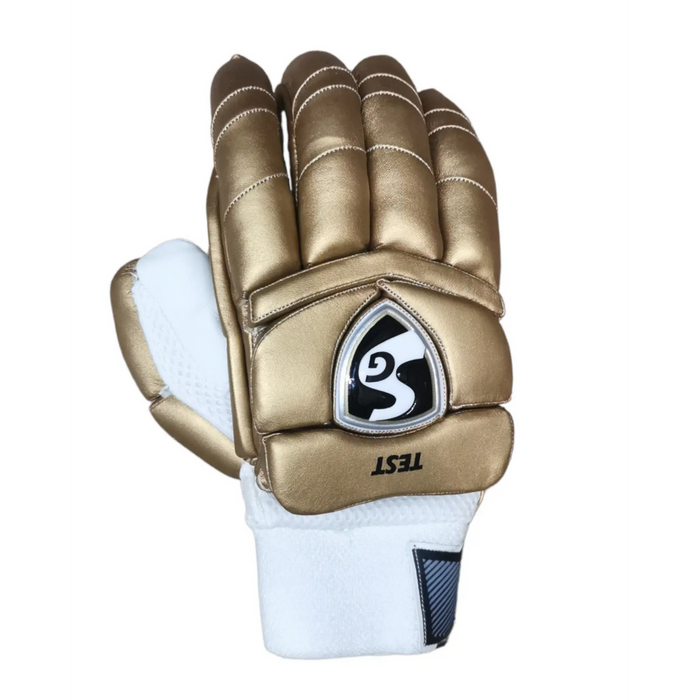 SG Test Gold Cricket Batting Gloves